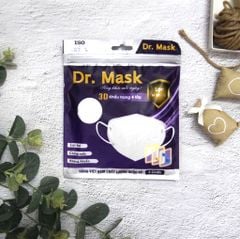 Dr.Mask Túi Khẩu trang 4 lớp 3DS2 3 chiếc - KT 3DS2