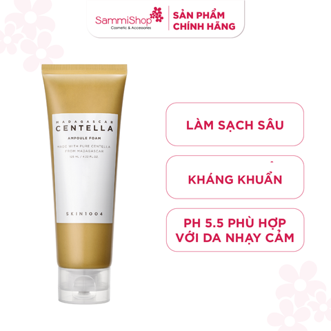 Skin1004 Sữa rửa mặt Madagascar Centella Ampoule Foam 125ml