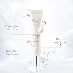 9 Wishes Kem dưỡng Collagen Ampule Eye And Face Cream 40ml