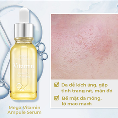 9 Wishes Tinh chất Mega Vitamin Ampule Serum 25ml