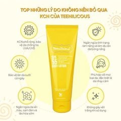 Teenilicious Dưỡng thể SPF 55 Body lotion 150ml