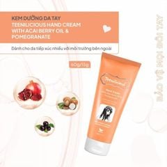 Teenilicious Kem dưỡng tay 60g