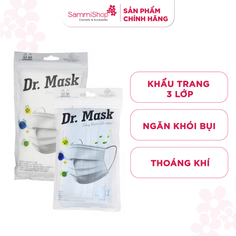 Dr.Mask Túi Khẩu trang 3 lớp 10 chiếc