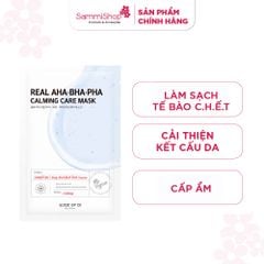 Some By Mi Mặt nạ giấy Real AHA-BHA-PHA Calming Care Mask 20g