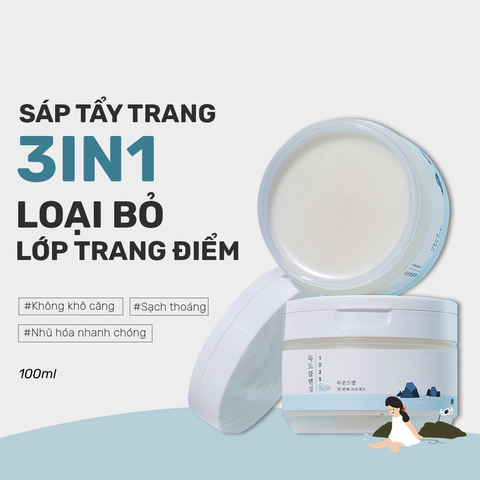 Round Lab Sáp tẩy trang 1025 Dokdo Cleansing Balm 100ml