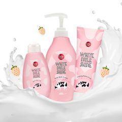 Tẩy tế bào chết sữa bò Cathy Doll White Milk Shine Peeling Body Scrub 320ml