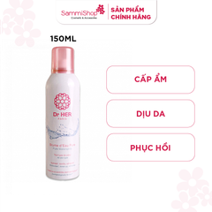 Dr Her Combo Xịt khoáng Water 150ml + Ipek Bông tẩy trang 80 miếng