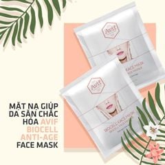 Avif Mặt nạ giấy Biocell Anti - Age Face Mask