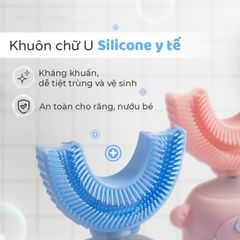 Halio Bàn chải điện chữ U cho Bé U-Shaped Toothbrush