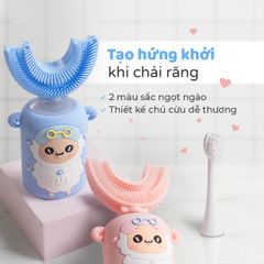 Halio Bàn chải điện chữ U cho Bé U-Shaped Toothbrush