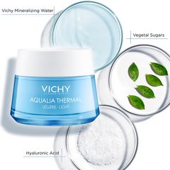 Vichy Kem Dưỡng Ẩm Aqualia Thermal Rehydrating Cream- Light 50ml