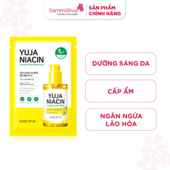 Some By Mi Mặt nạ giấy Yuja Niacin 30 Days Blemish Care Serum Mask 25g