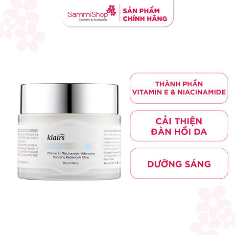 [date 5/26] Dear, Klairs Mặt nạ Freshly Juiced Vitamin E Mask 90g