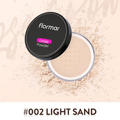 [date 9/26] Flormar Phấn phủ Loose Powder #002 Light Sand 18g