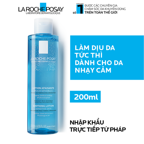 La Roche-Posay Nước Cân Bằng Da Nhạy Cảm Soothing Lotion Sensitive Skin 200ml