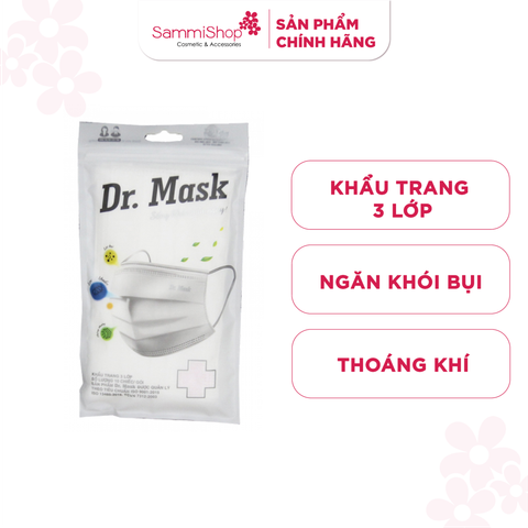 Dr.Mask Túi Khẩu trang 3 lớp 10 chiếc