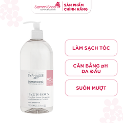[date 4/26] Byphasse Dầu gội Back To Basics Shampooing Tous Types De Cheuveux 750ml