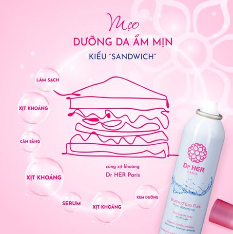 Dr Her Xịt khoáng Water 150ml