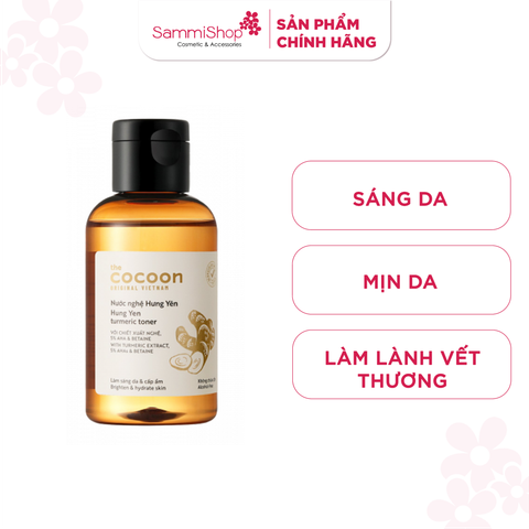 Cocoon Nước nghệ Hưng Yên Turmeric Toner 140ml