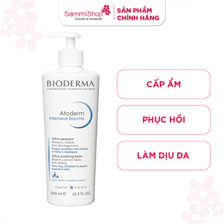 [date 7/26] Bioderma Kem dưỡng ẩm Atoderm Intensive Baume 500ml