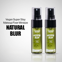 Glamrr Q xịt khóa nền Vegan Super Stay Makeup Fixer