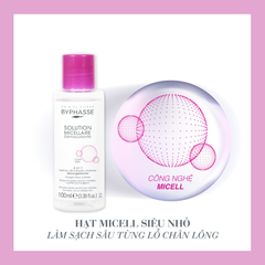 Byphasse Nước tẩy trang Solution Micellaire Démaquillante Peaux, Sensibles, Sèches, Irritables 100ml