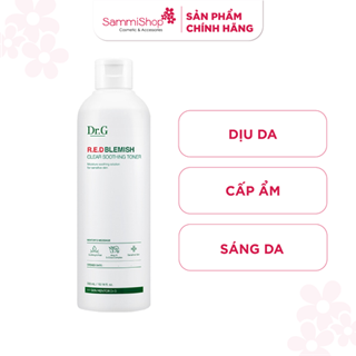 [date 4/26] Dr.G Nước hoa hồng R.E.D Blemish Clear Soothing Toner 300ml
