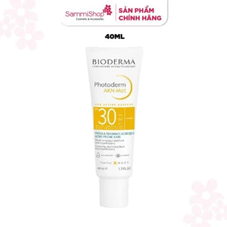 [HÀNG TẶNG KHÔNG BÁN] QT Bioderma Kem chống nắng Photoderm AKN MAT SPF30 40ml KHI MUA KEM DƯỠNG 500ML