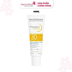 [HÀNG TẶNG KHÔNG BÁN] QT Bioderma Kem chống nắng Photoderm AKN MAT SPF30 40ml KHI MUA KEM DƯỠNG 500ML