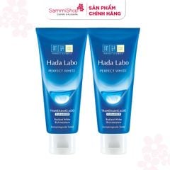03.06 - 07.06 COMBO 2 HadaLabo Kem rửa mặt Perfect White Tranexamic Acid Cleanser 80g