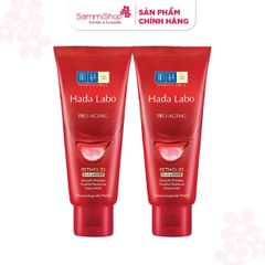 01.08 - 31.08 COMBO 2 Hadalabo Kem rửa mặt Pro-Aging Retinol B3 Cleanser 80g