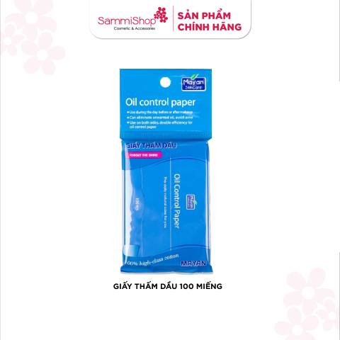FLASH SALE 01.04 - 04.05 QT Mayan Giấy thấm dầu Oil Control Paper (100m) (IP01-IVN) CHỈ MUA 1 DEAL/ 1 ĐƠN HÀNG