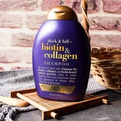 Dầu gội đầu OGX Thick&full+biotin&collagen shampoo 385ml