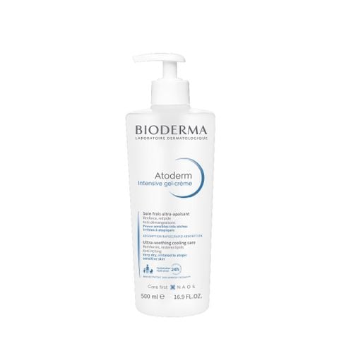 Bioderma Gel dưỡng ẩm Atoderm Intensive Gel Creme 500ml