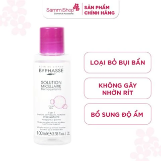 [date 6/26] Byphasse Nước tẩy trang Solution Micellaire Démaquillante Peaux, Sensibles, Sèches, Irritables 100ml