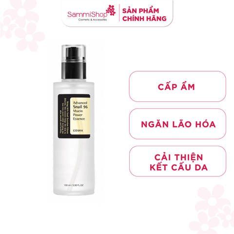 COSRX tinh chất Advanced Snail 96 Mucin Power Essence 100ml