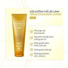 Teenilicious Kem dưỡng thể Body Lotion Gold 150ml