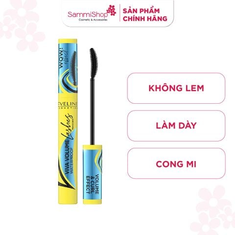 Eveline Chuốt mi Viva Volume Lashes Waterproof Mascara 10ml