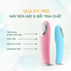 Dr Glatt máy rửa mặt và đẩy tinh chất Dua Fit Pro