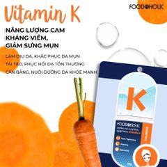 Foodaholic mặt nạ Derma with Vitamin