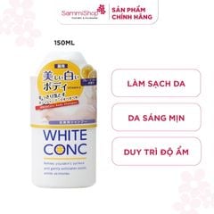 White conc Sữa tắm trắng da Body Shampoo Vitamin C