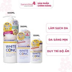 White conc Sữa tắm trắng da Body Shampoo Vitamin C