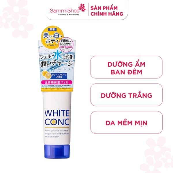 White conc Kem dưỡng toàn thân ban đêm Watery Cream 90g