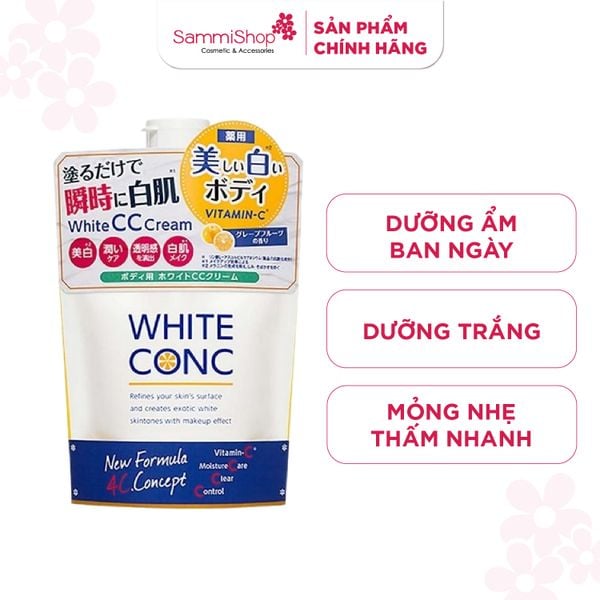 White conc Kem dưỡng toàn thân ban ngày White CC Cream 200g