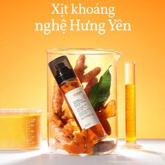 Cocoon Xịt khoáng Nghệ Hưng Yên Turmeric Face Mist 130ml