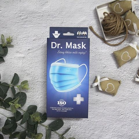 Dr.Mask Hộp Khẩu trang 3 lớp 30 chiếc