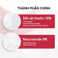 Grace And Glow Tẩy tế bào chết toàn thân Rouge 540 Brightening Clay Body Scrub 220gr