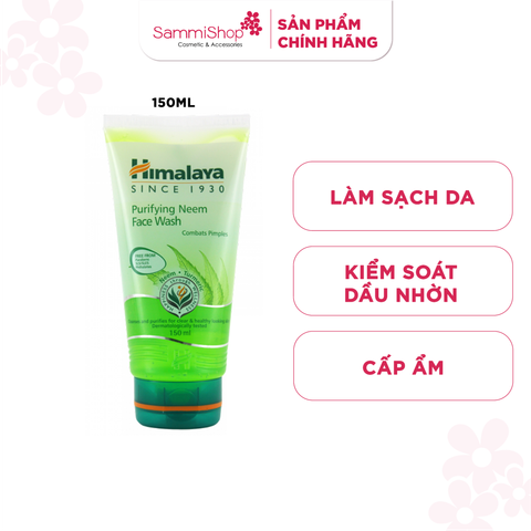 Sữa rủa mặt ngừa mụn Himalay Purifying Neem Face Wash (150ml)