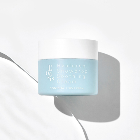 Conisha Kem dưỡng Oasis Hyaluron Snowdrop Soothing Cream 100ml