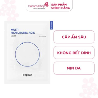 [date 2/26] Beplain Mặt nạ dưỡng da Multi Hyaluronic Acid Mask 25ml